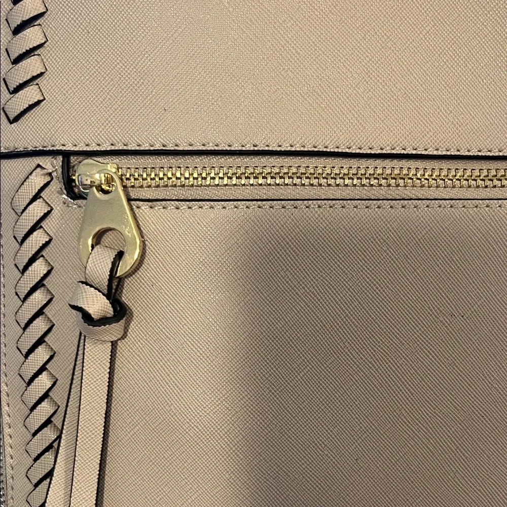 Calpak Cream Backpack with Braided Detail - Picture 3 of 16